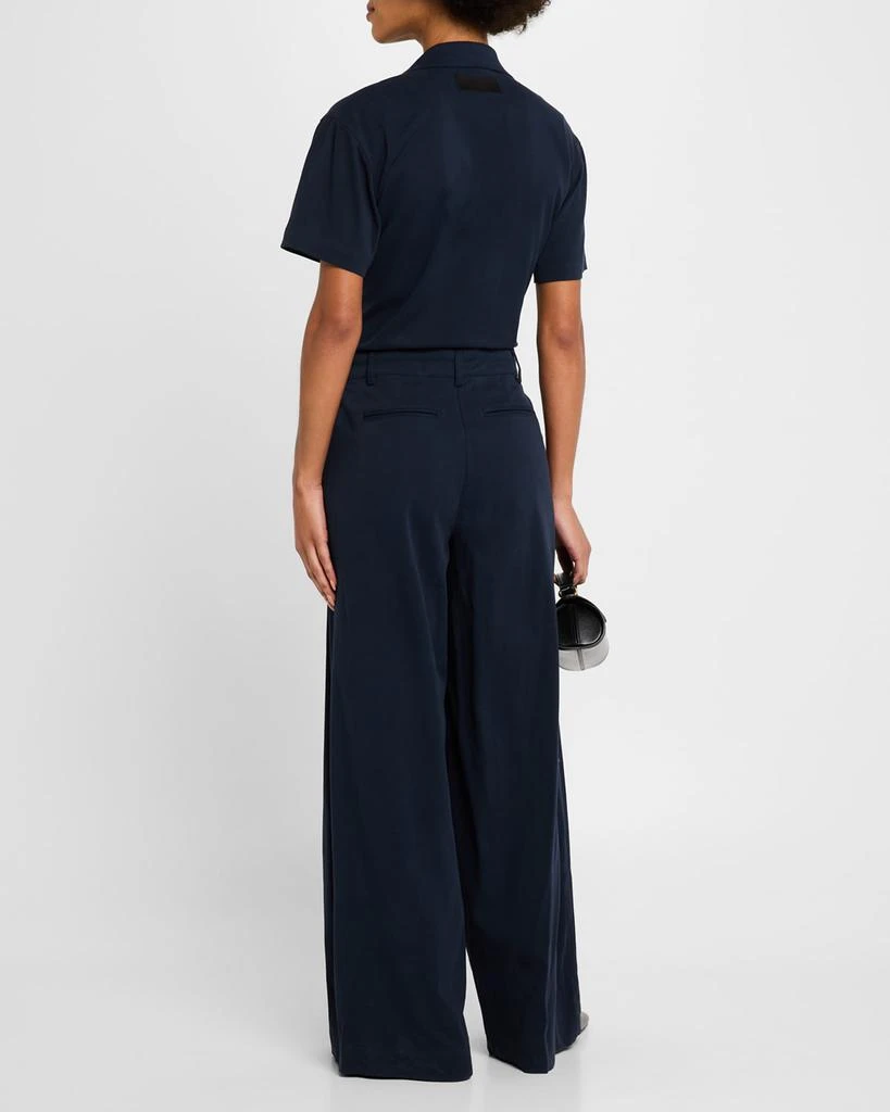 Rivet Utility Stylist Wide-Leg Twill Jumpsuit 3