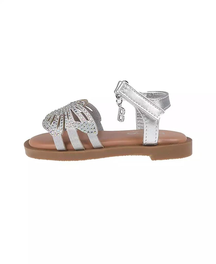 Bebe Toddler Girls Heat Seal Rhinestones Sandals 3