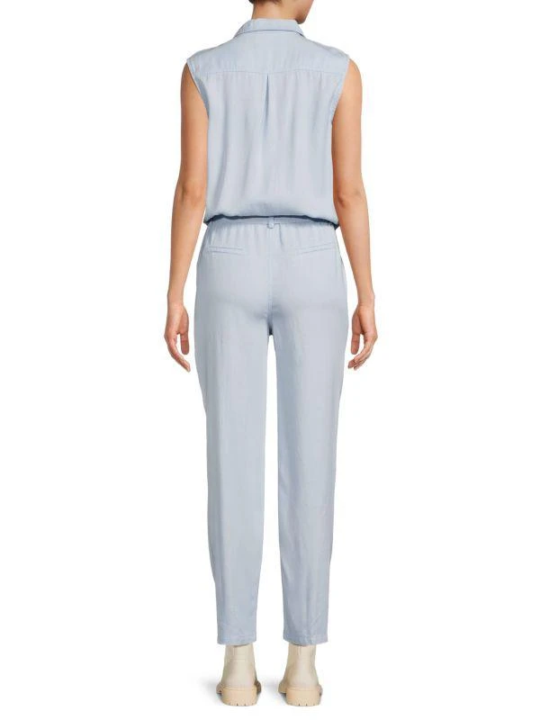 Etienne Marcel Belted Slim Leg Cargo Jumpsuit 2