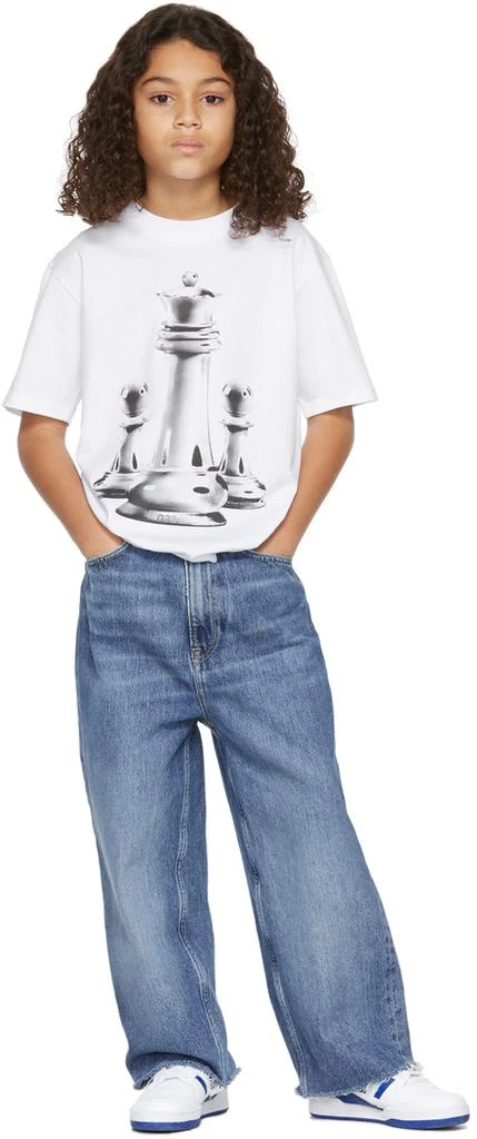 032c SSENSE Exclusive Kids White Chess T-Shirt 1