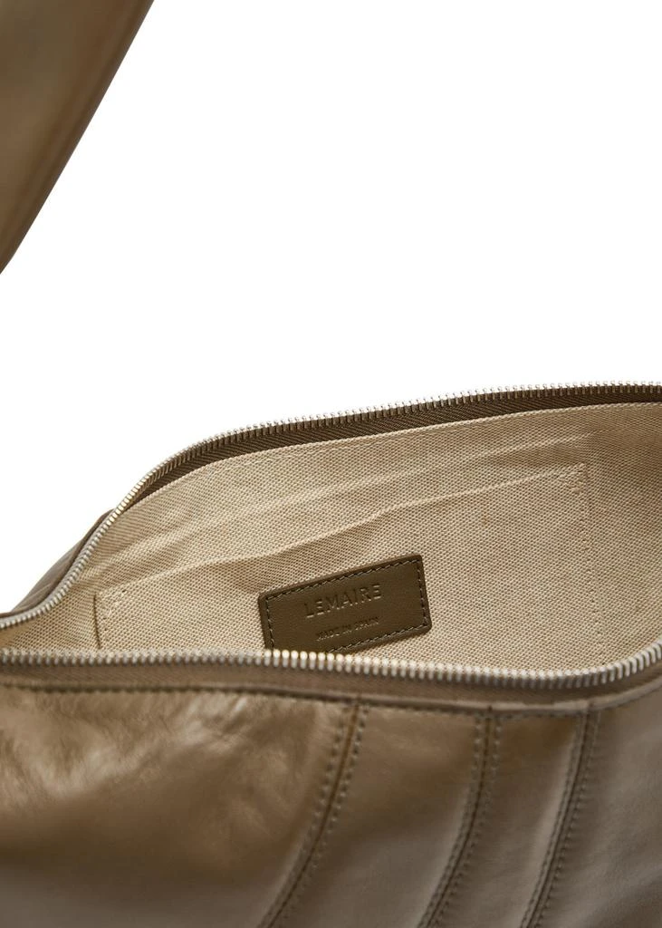 Lemaire Medium Croissant leather shoulder bag 4