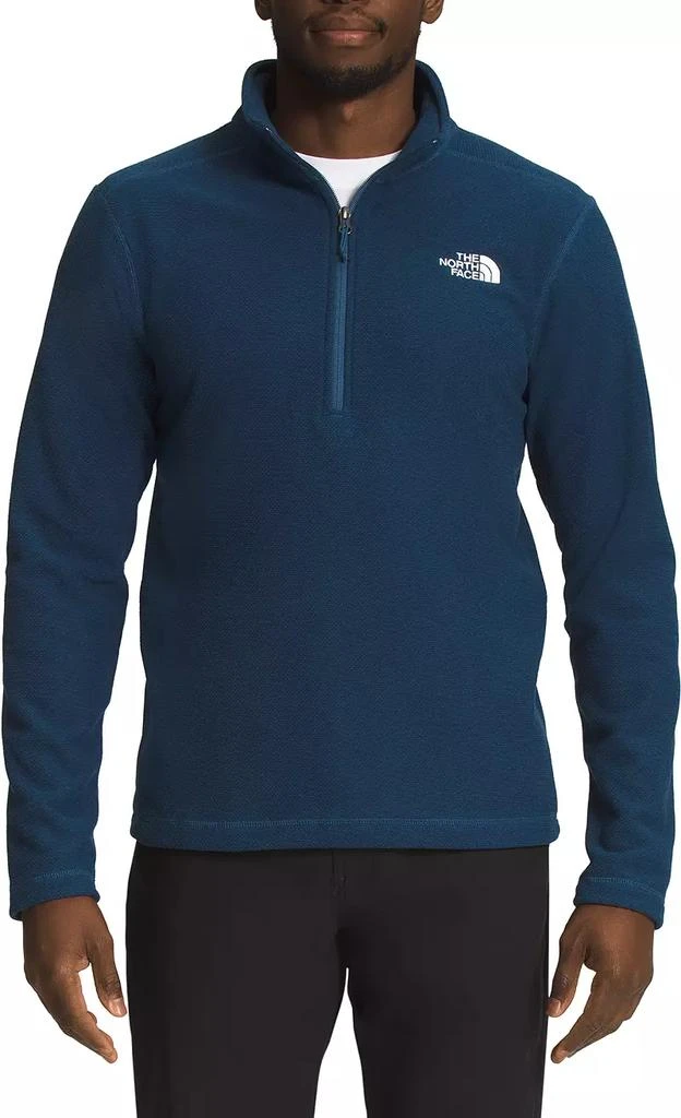 The North Face The North Face Men's Textured Cap Rock Fleece 1/4 Zip Pullover 1