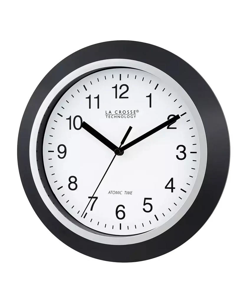 La Crosse Technology 10" Atomic Analog Classic Wall Clock 2