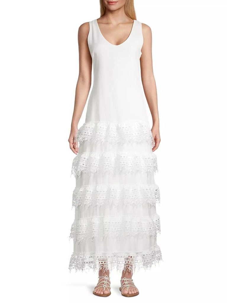 Peixoto Tessa Cotton Sleeveless Midi Dress 3