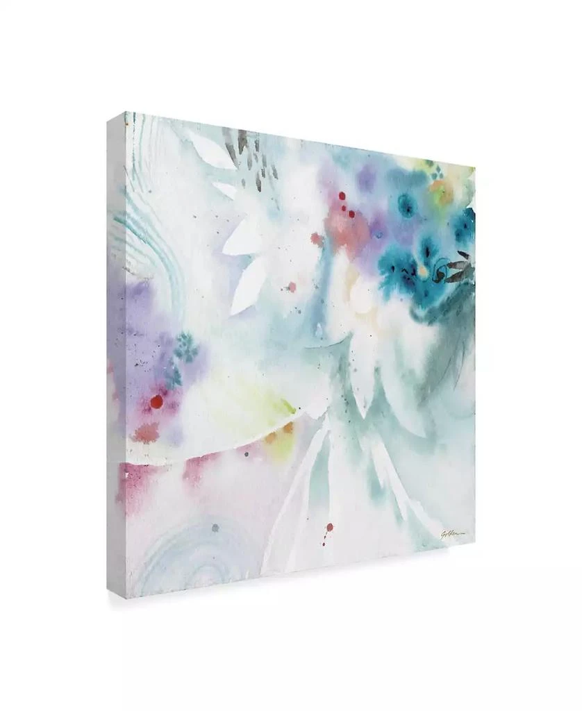 Trademark Global Sheila Golden Blues Along the Way Canvas Art - 15" x 20" 2