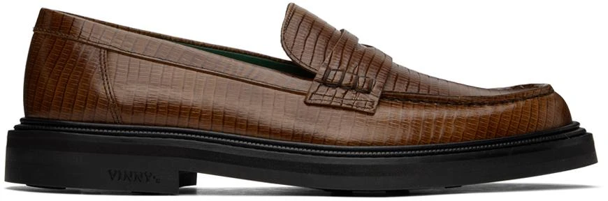 VINNY’s Brown Vinnee Loafers 1