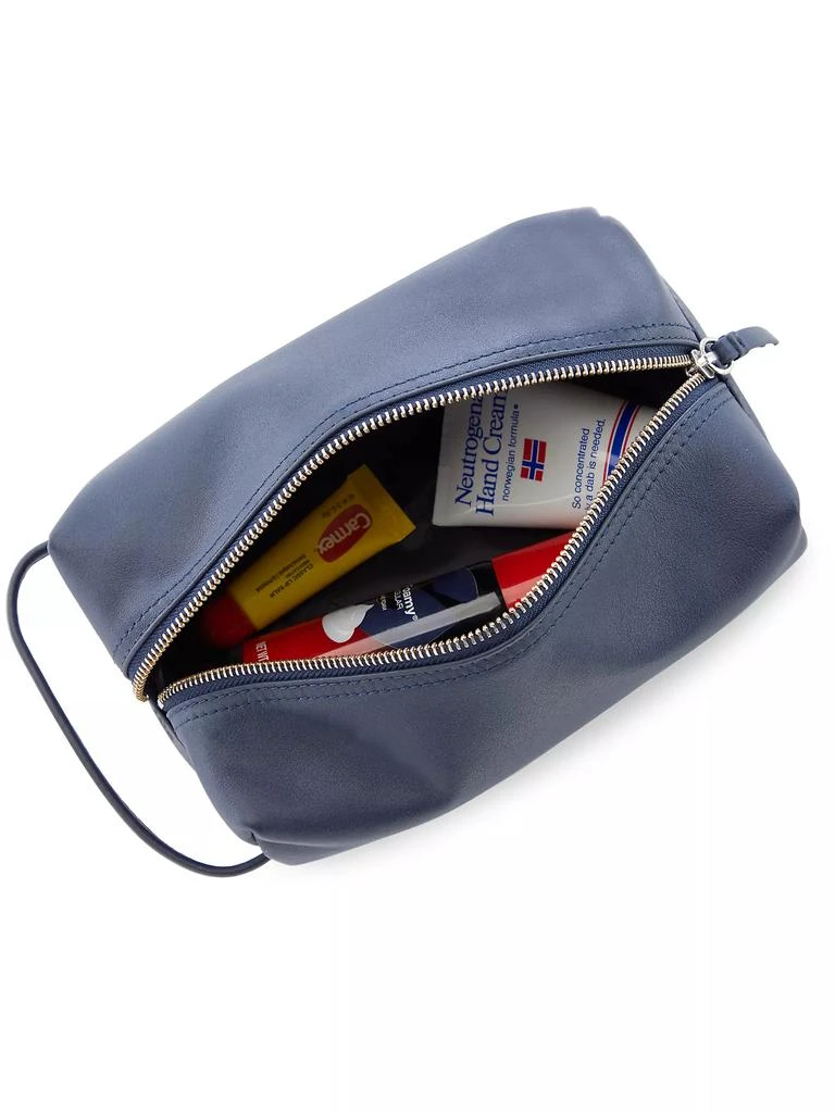 ROYCE New York Compact Leather Toiletry Bag 2