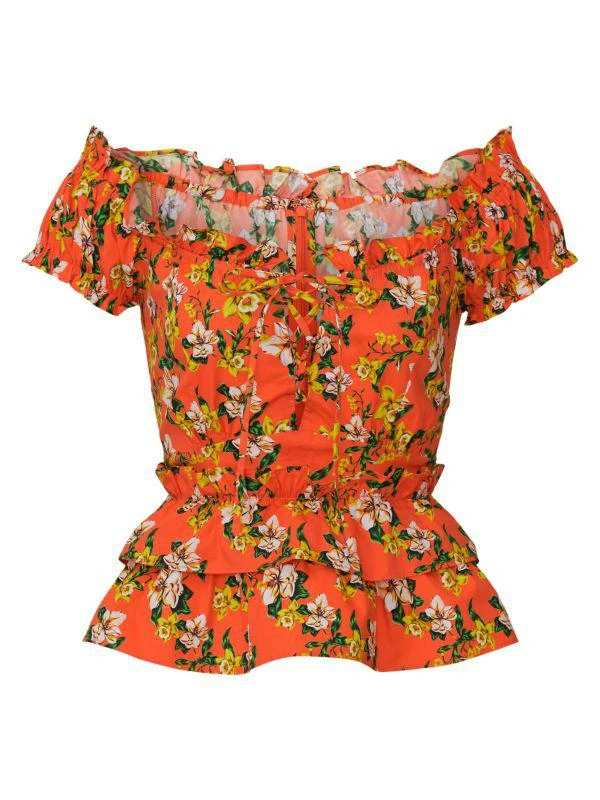 MARISSA WEBB Magnolia Ruffle Blouse 3