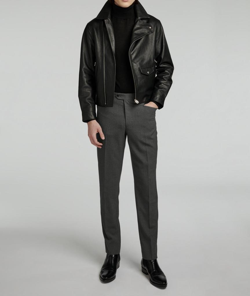 Fursac Fursac - Blouson En Cuir - Noir