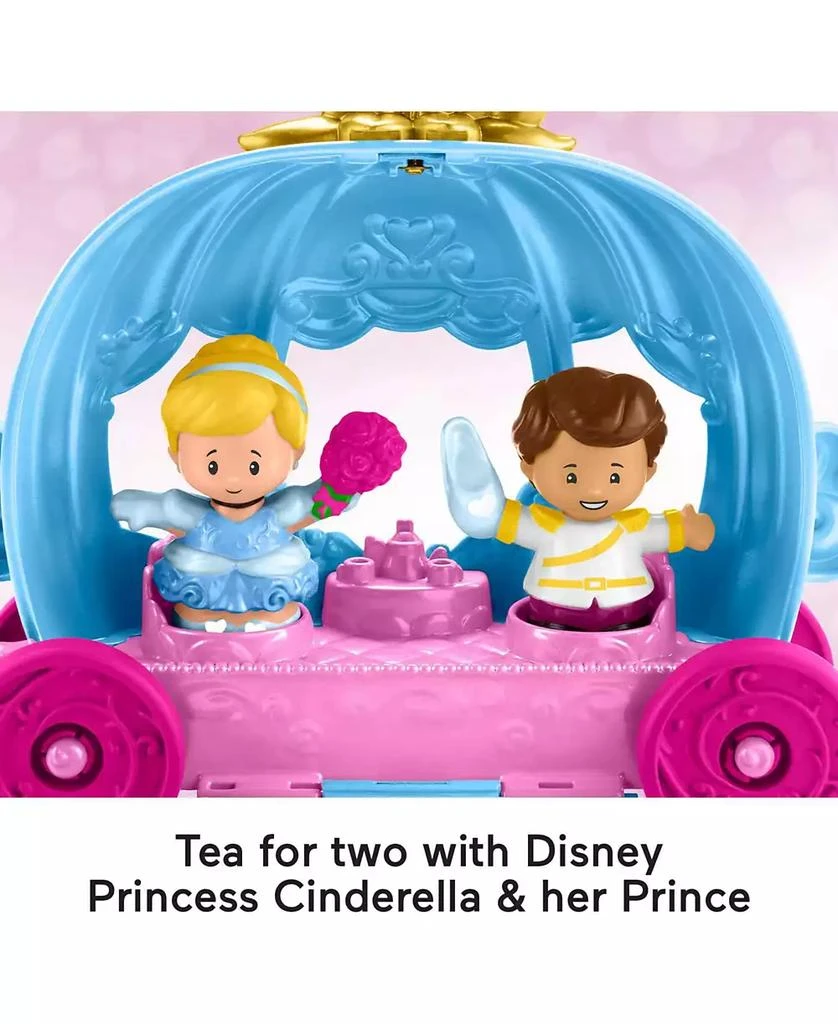 Fisher Price Disney Princess Cinderella's Dancing Carriage by Little People Set 5