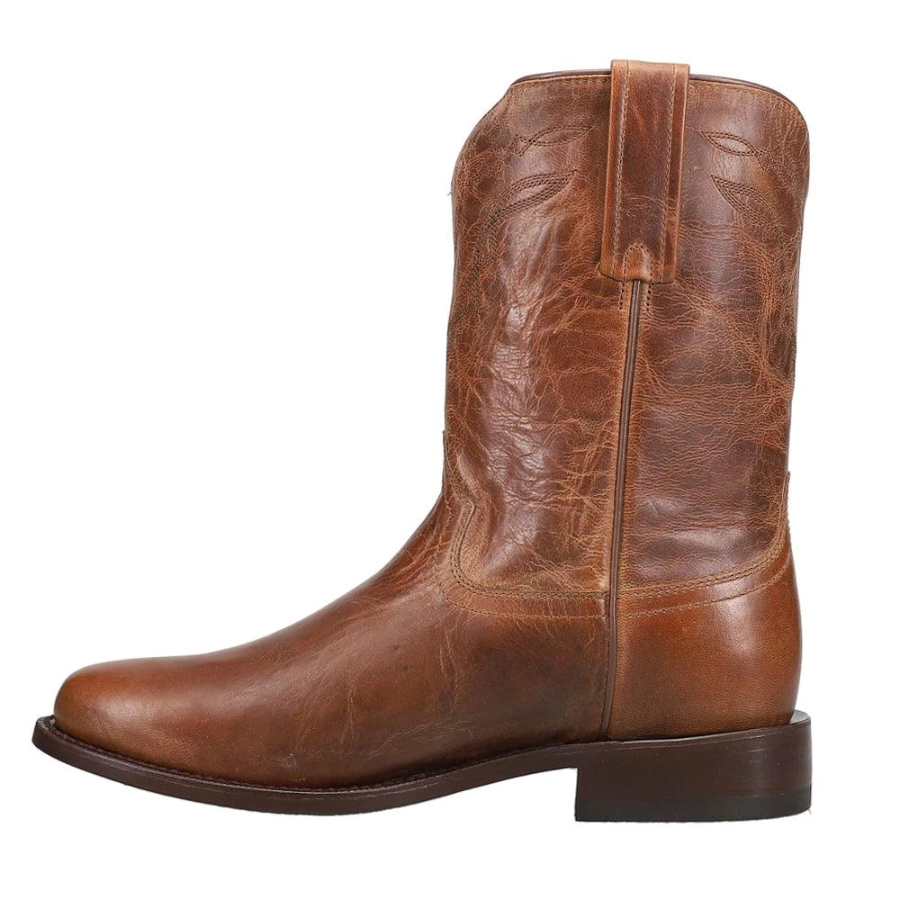 Ariat Downtown Embroidered Round Toe Pull On Roper Boots 3