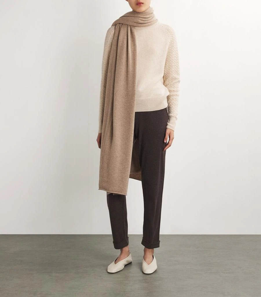 William Sharp Cashmere Crystal-Embellished Scarf 2