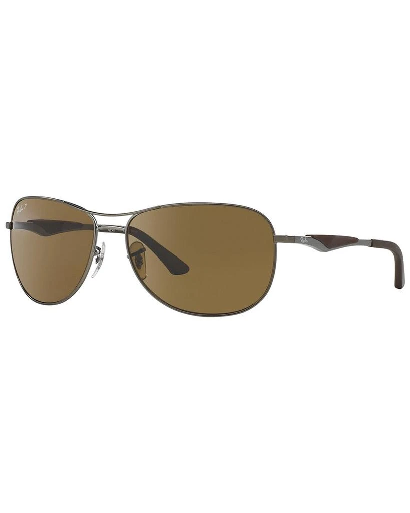 Ray-Ban Men's RB3519 62mm Polarized Sunglasses 1
