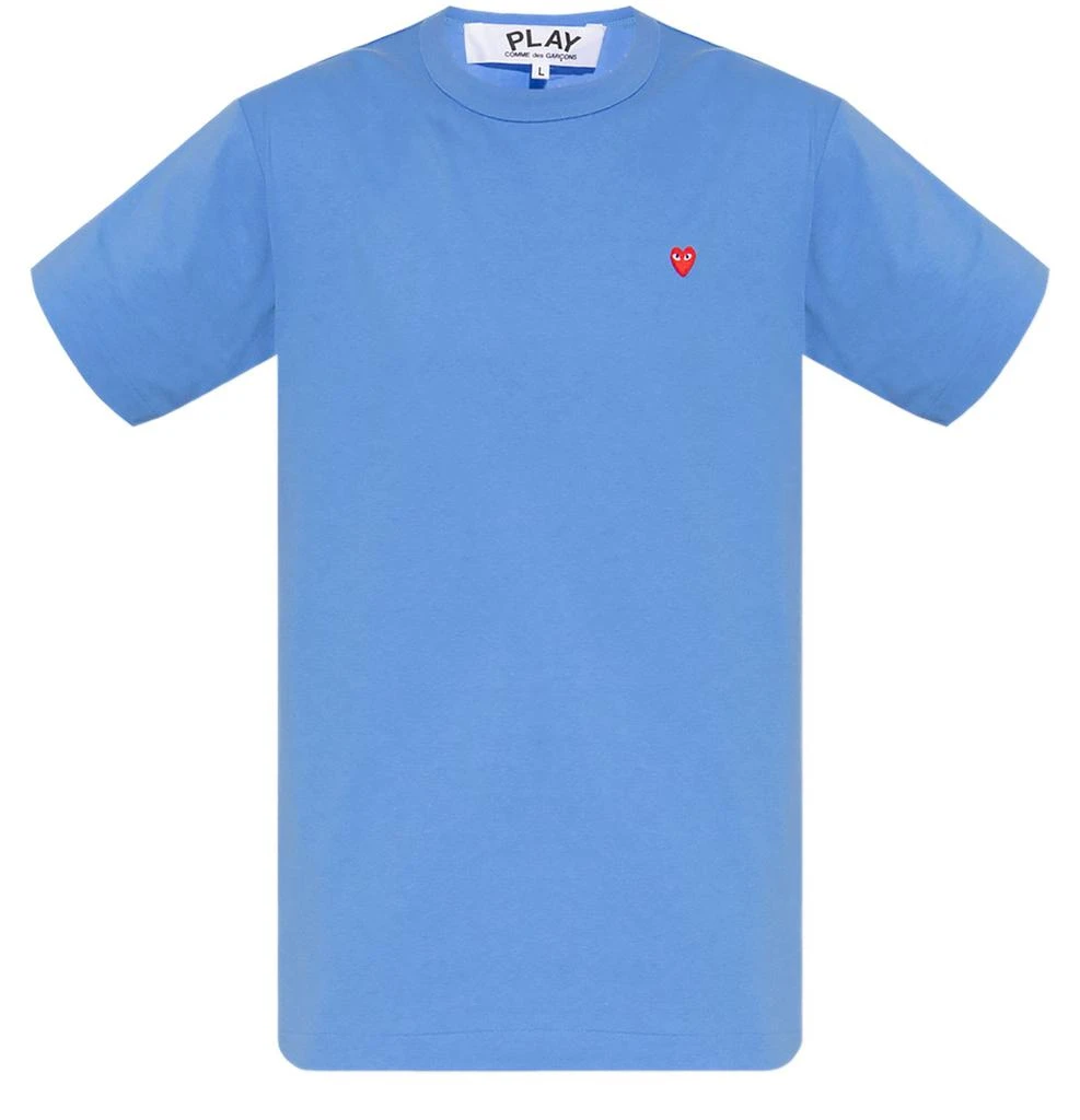 COMME DES GARCONS PLAY T-shirt with patch 1