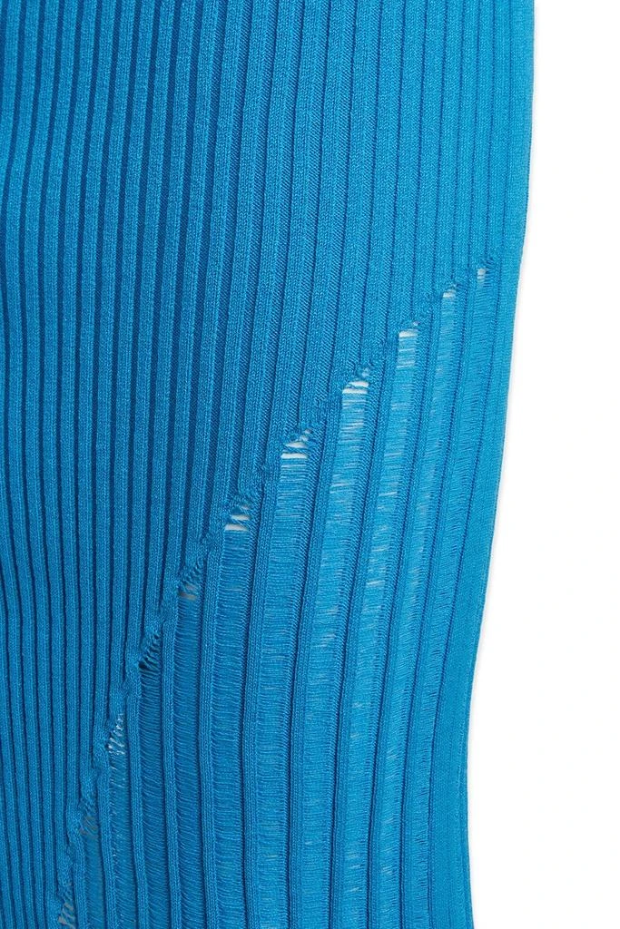 ANDREA ADAMO Andrea Adamo Cut Out Detailed Ribbed Knit Pencil Skirt 3