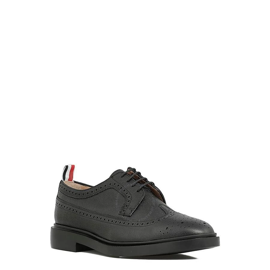 Thom Browne Black Pebble Grain Longwing Brogue 2