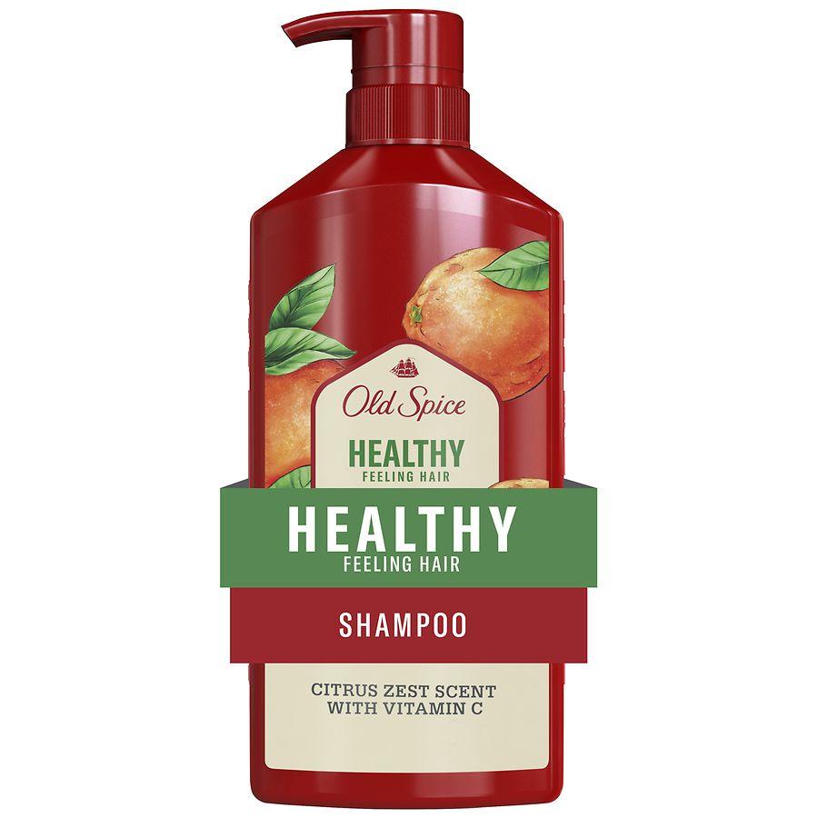 Old Spice Healthy Feeling Hair Shampoo for Men Citrus Zest