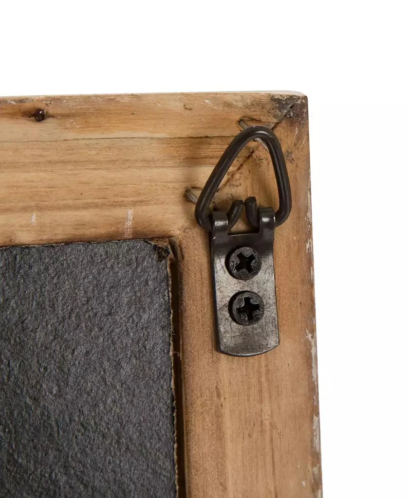 Glitzhome Farmhouse Wooden Chalkboard Barn Door 4
