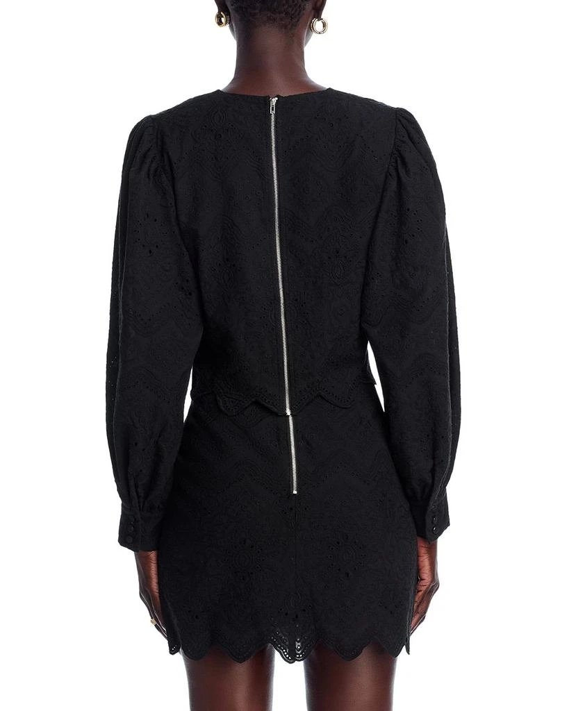 AQUA Eyelet Top - Exclusive 3