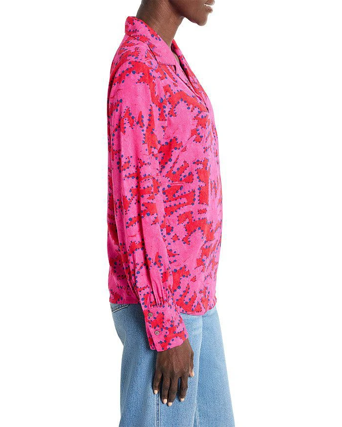 NIC+ZOE Clashy Petals Poet Blouse 4