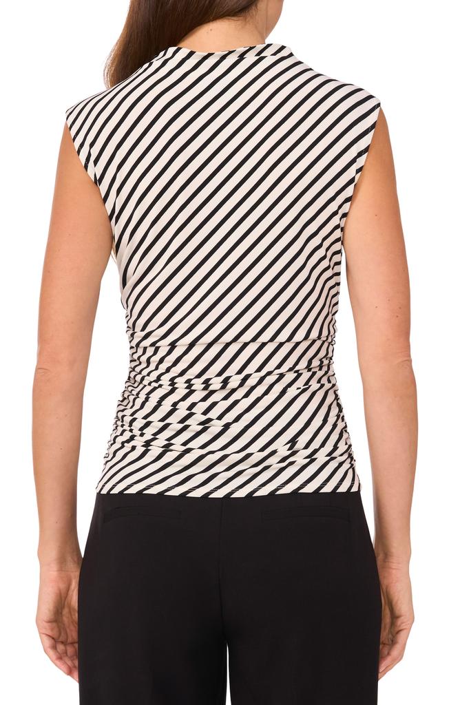 Halogen Mock Neck Sleeveless Top