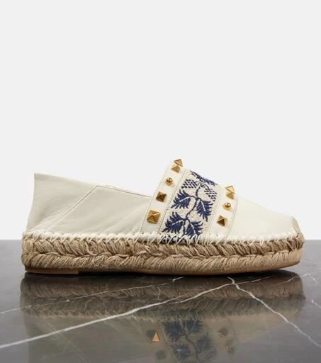 Valentino Country leather espadrilles 5