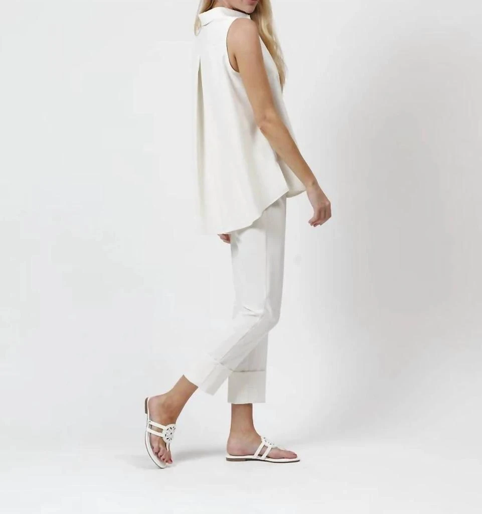 Estelle and Finn Estelle And Finn - Sleeveless Back Pleat Shirt 2