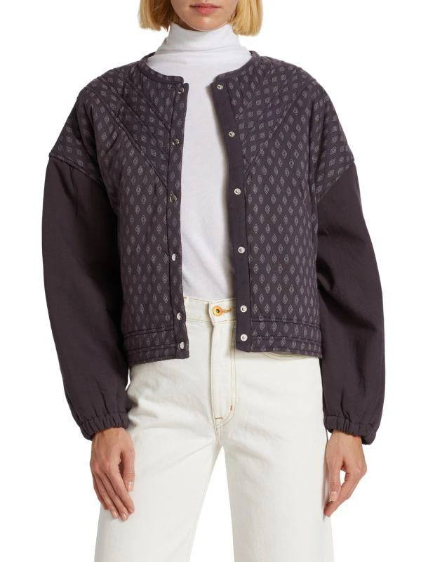 ba&sh Guy Quilted Cotton Jacket 1