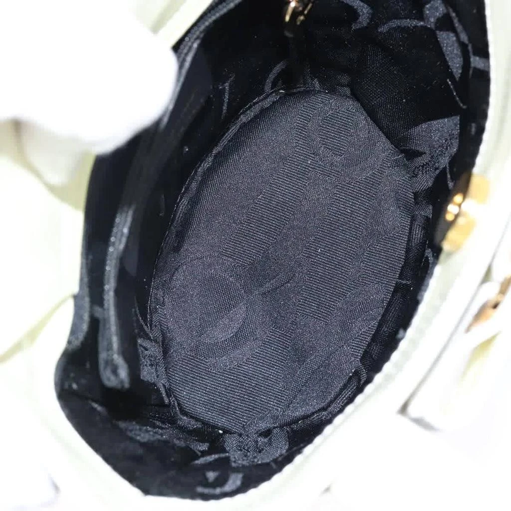 Salvatore Ferragamo Vara Bow Top Handle Bucket Bag Patent Leather Patent_Leather Handbag (Pre-Owned) 5