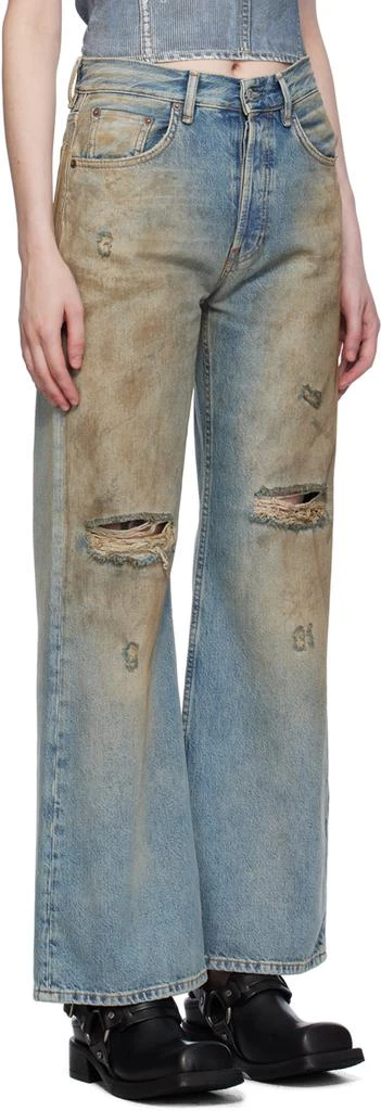 Acne Studios Blue Loose Fit 2021F Jeans 2