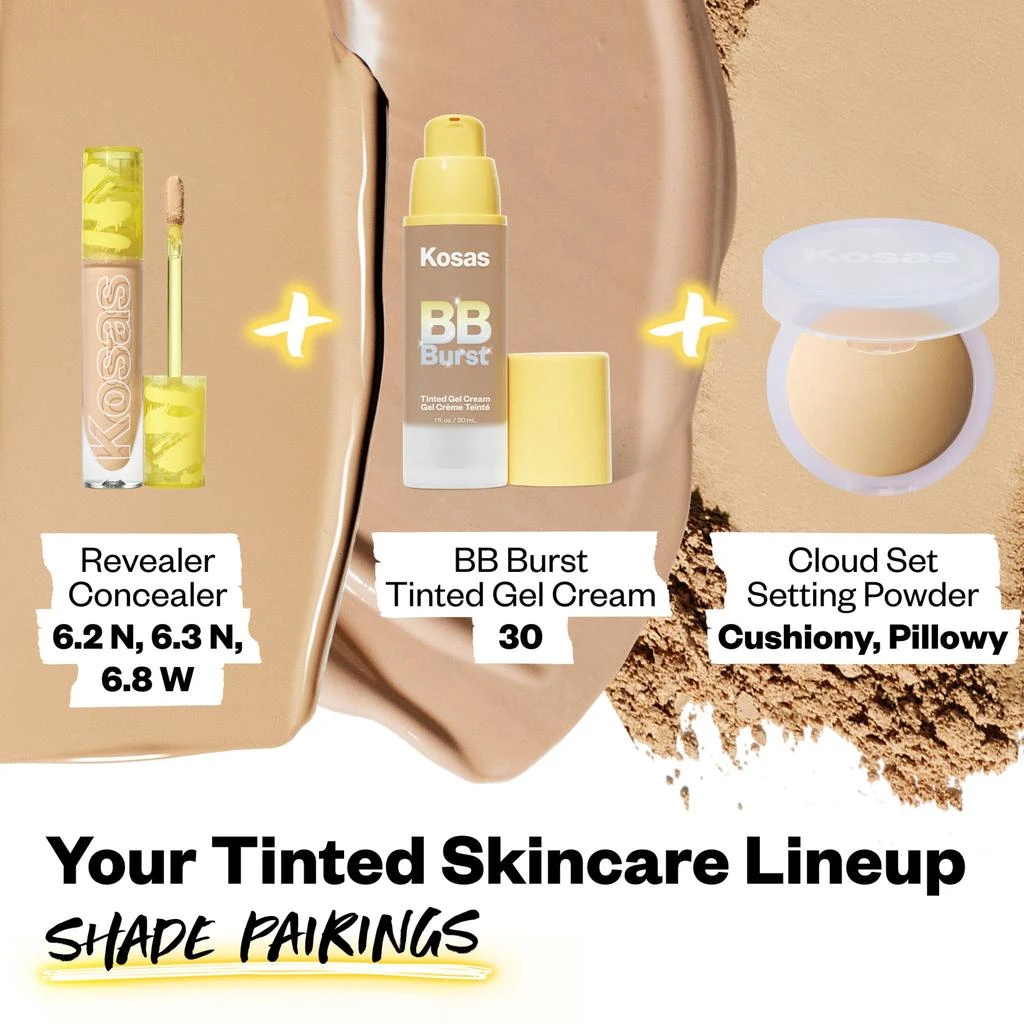 Kosas BB Burst Tinted Moisturizer Gel Cream 16