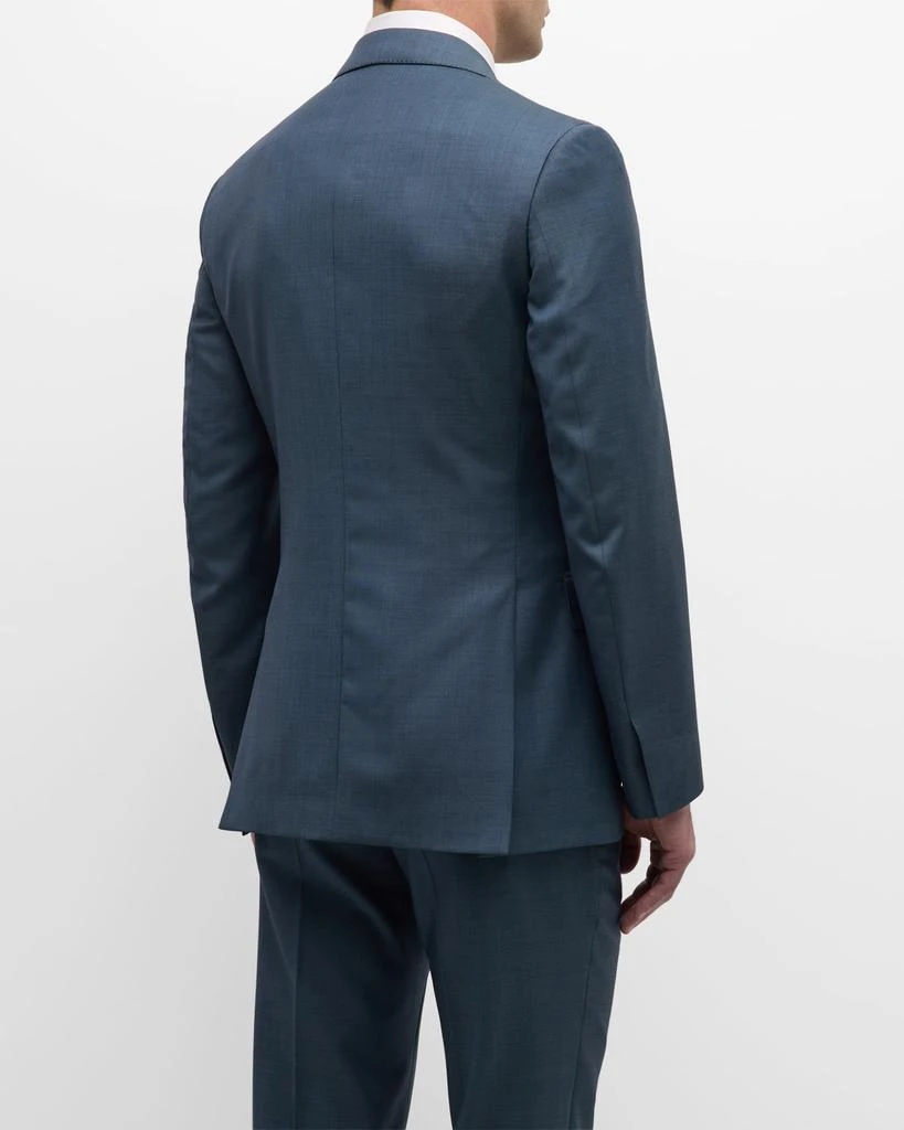 Brioni Men's Solid Wool Suit 9