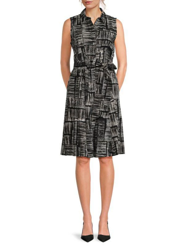 Calvin Klein Print Cotton Dress 1