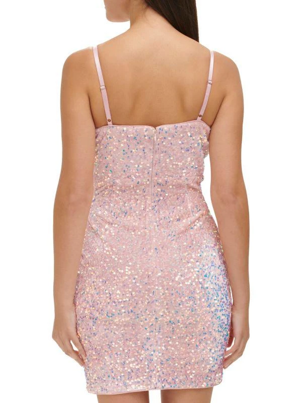 GUESS Sequin Velvet Mini Dress 2