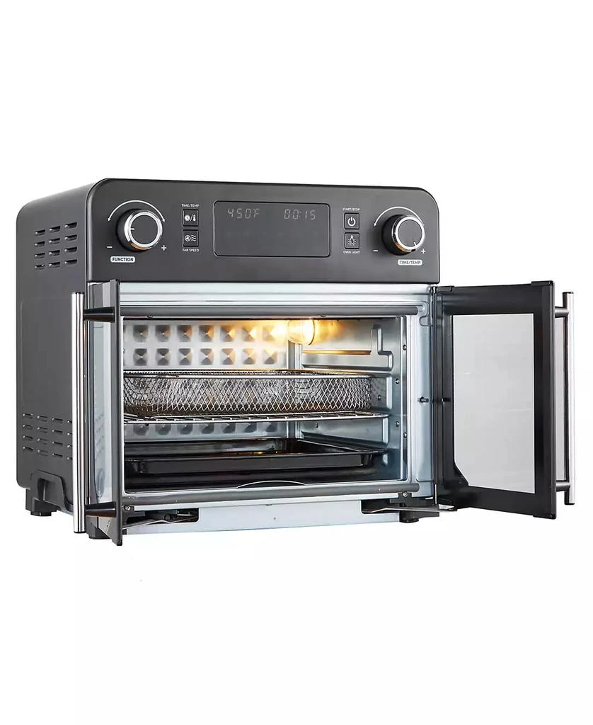 Elite Cuisine 23 Liter French Door Air Fryer Oven EAF9202 2