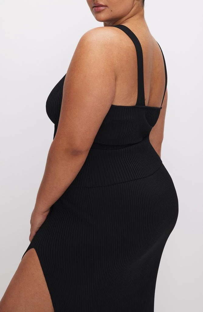 Shine V-Neck Ribbed Crop Tank  On Sale Now with Up to 82% Off | Discover  Exclusive Deals & Savings at BeyondStyle  Authentic Good American  women|regular & plus|clothing|female|tops|tank/cami/shell with Limited-Time  Discounts,