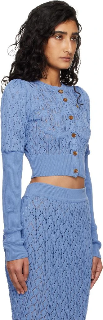 Vivienne Westwood Blue Ella Cardigan 2