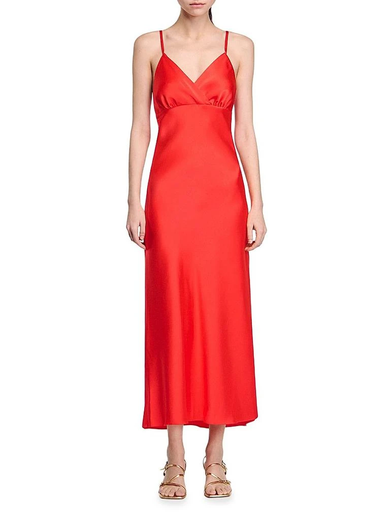 flowy long sleeve dress Tessa Textured Flowy Dress L