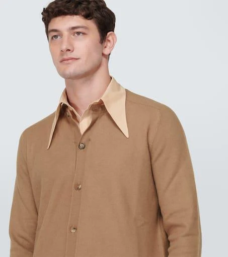 Prada Layered cashmere cardigan 5