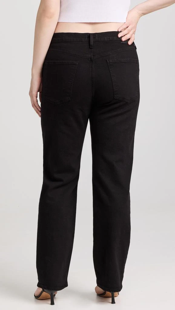 Citizens of Humanity Daphne High Rise Stovepipe Exposed Fly Jeans 8