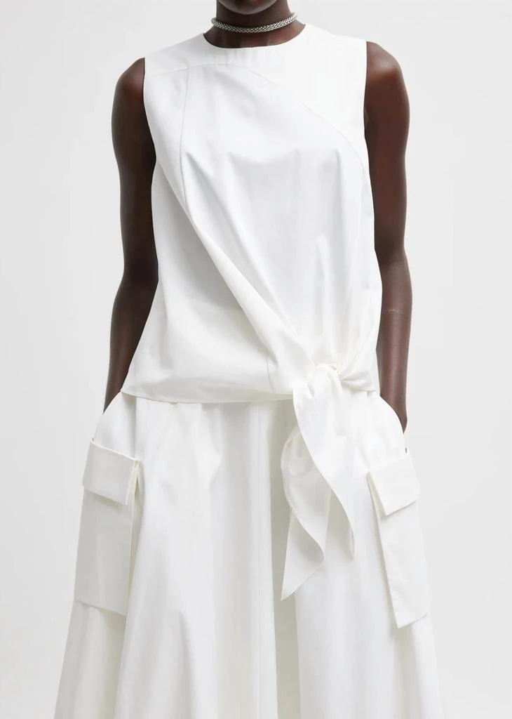 Tibi Tibi - Bio Twill Easy Tie Top 1