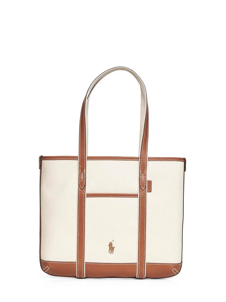 Ralph Lauren POLO RALPH LAUREN | Ecru small shopper tote | Women | PZ 1