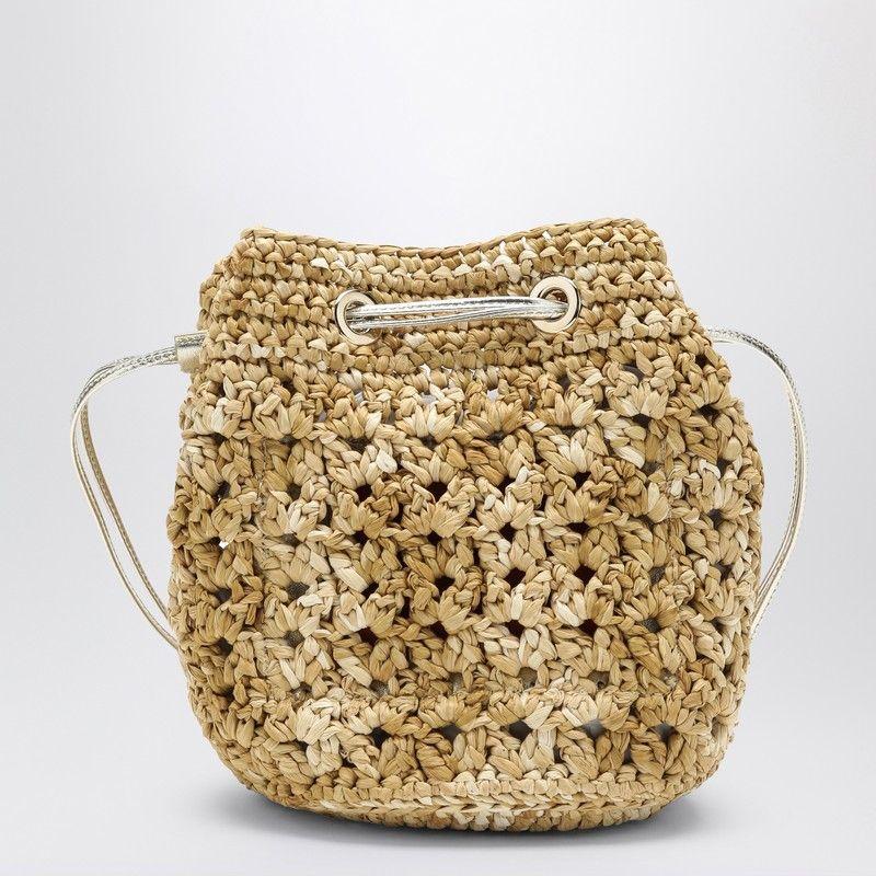 Roger Vivier Roger Vivier Bucket Bag Très Vivier In Crochet