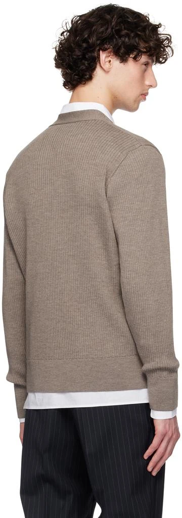 Officine Générale Taupe Miles Cardigan 3