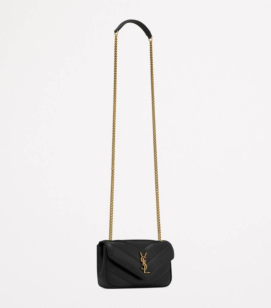Yves Saint Laurent Mini Leather Loulou Shoulder Bag 6