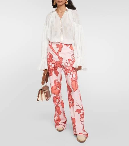 ETRO Floral high-rise pants 2