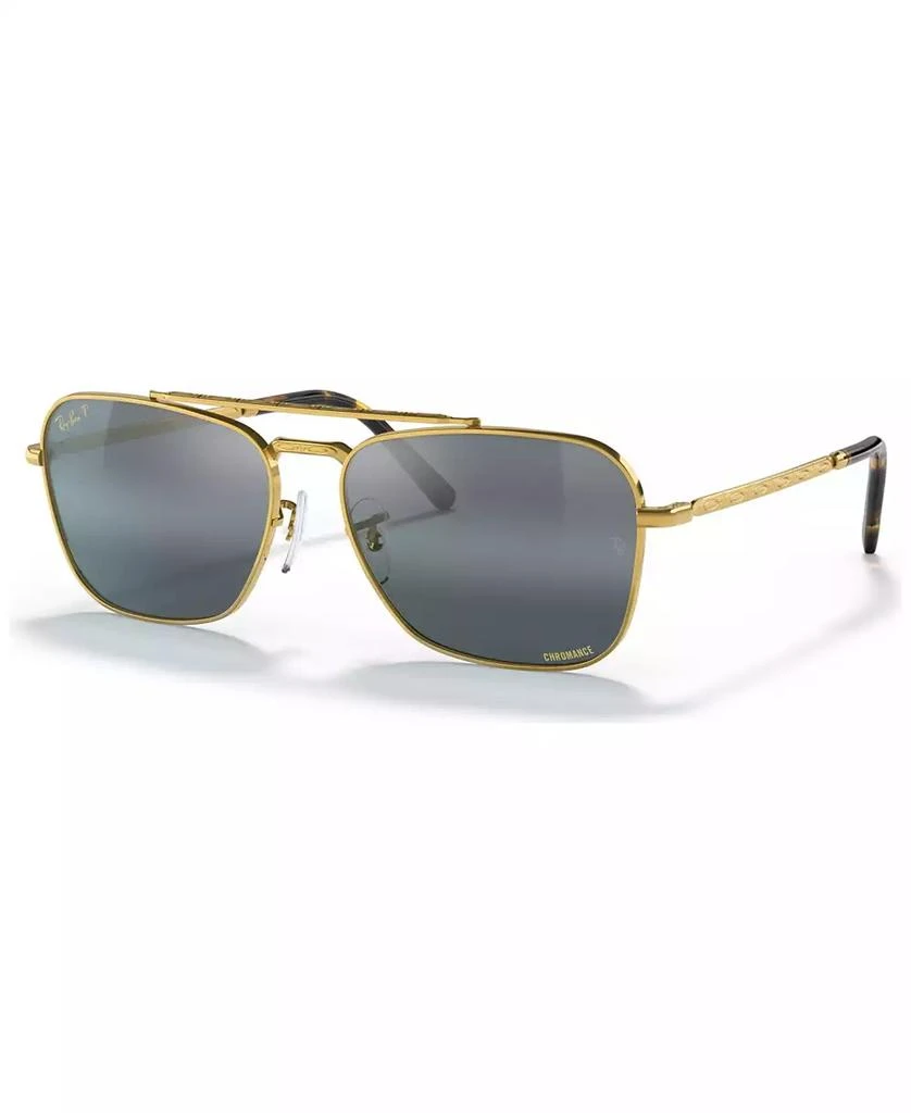 Ray-Ban Unisex Polarized Sunglasses, RB3636 NEW CARAVAN 58 5