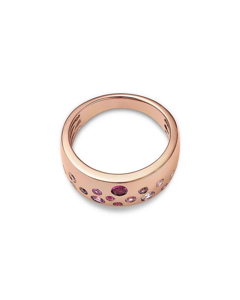 Bloomingdale
s Fine Collection Pink 
White Sapphire Ombré Scatter Band in 14K Rose Gold 3