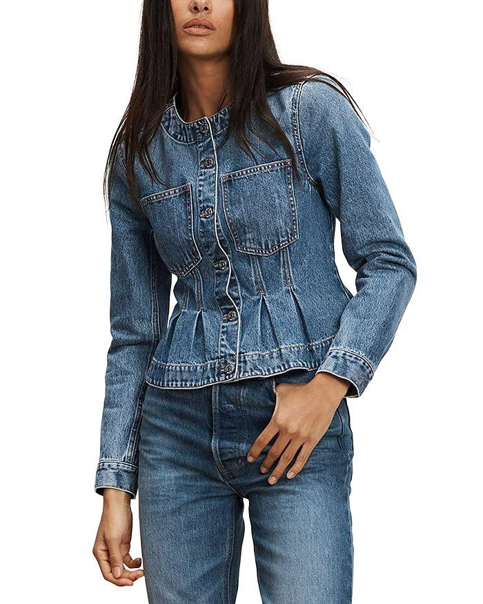 VERONICA BEARD Zahara Peplum Jacket