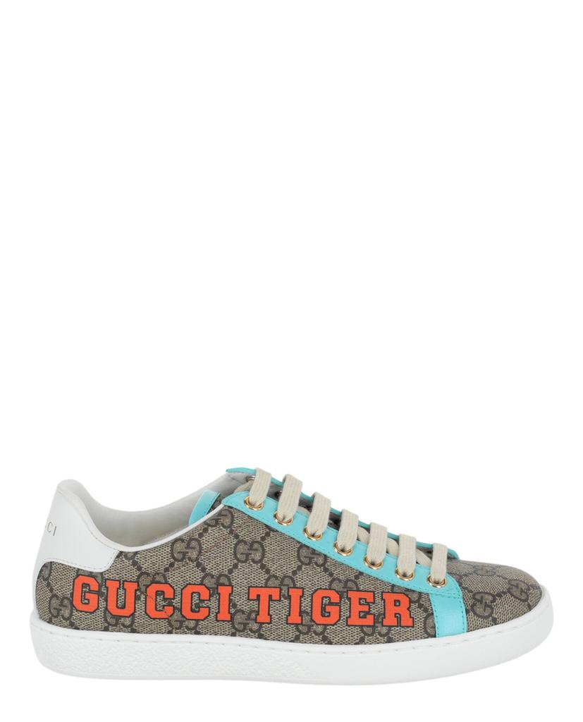 Gucci Ace GG Supreme ' Tiger Print' Sneakers